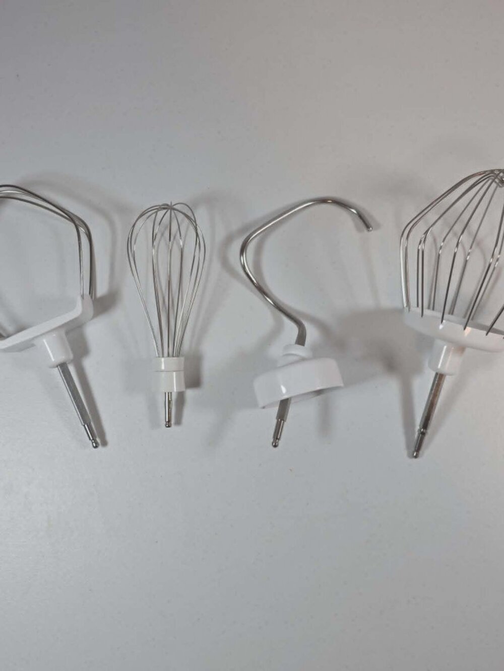 WIRE WHISKS DOUGH HOOK FOR BOSCH COMPACT STAND MIXER SET OF 4 NEW.
